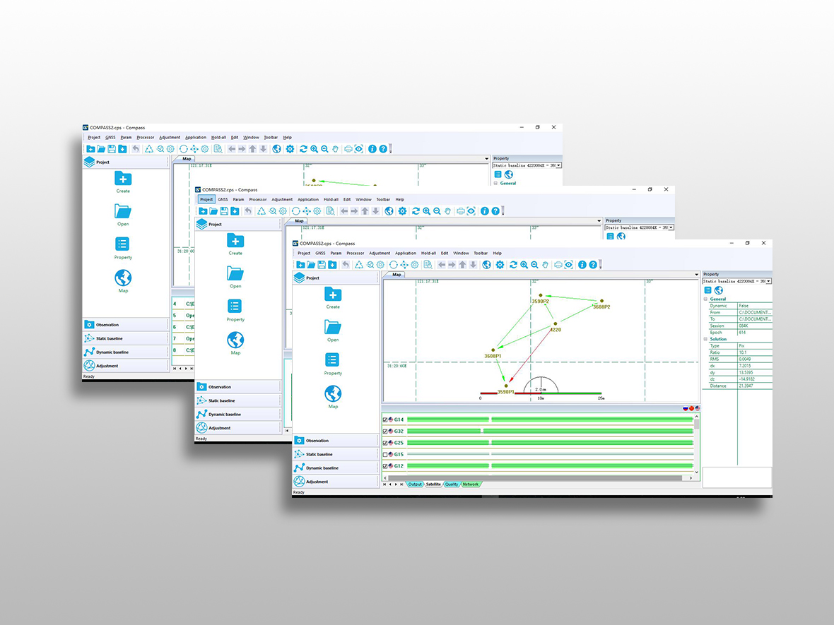 Compass Solution Data post-processing software